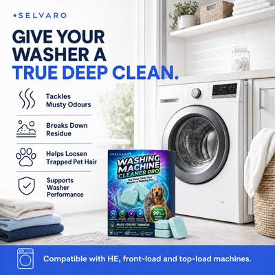 Selvaro Washing Machine Deep Clean Tablets