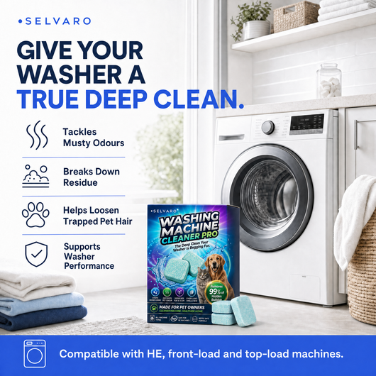 Selvaro Washing Machine Deep Clean Tablets
