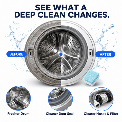 Selvaro Washing Machine Deep Clean Tablets