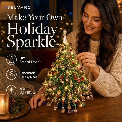 DIY Beaded Christmas Tree Kit