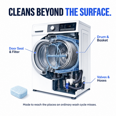 Selvaro Washing Machine Deep Clean Tablets