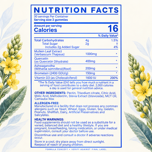 Mullein Gummies