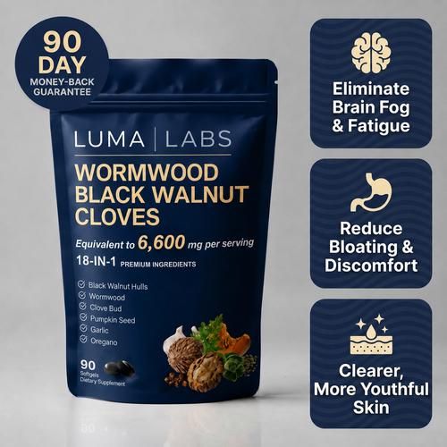 Wormwood Black Walnut Pumpkin Seed & Clove Softgels